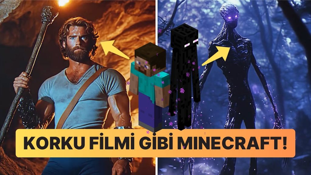 Minecraft’ı 80’lerin Fantastik Filmlerine Çeviren Bu Çalışmayı Görmelisiniz!