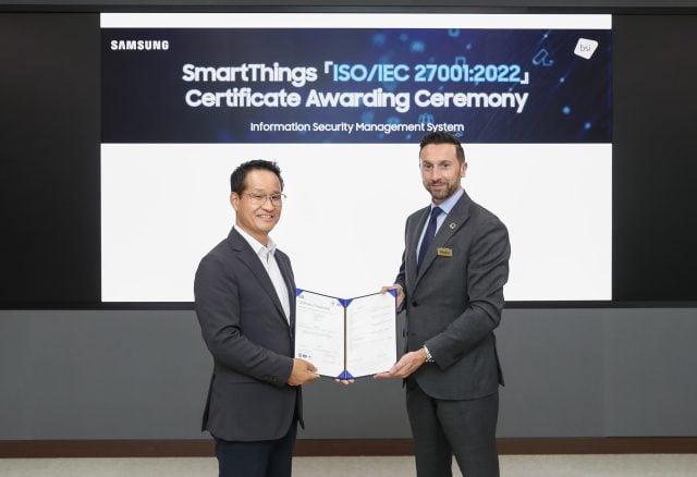 Samsung Electronics’in SmartThings Platformu ISO 27001 Sertifikası Aldı