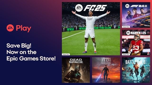 EA Play Aboneliği Artık Epic Games Store’da Mevcut