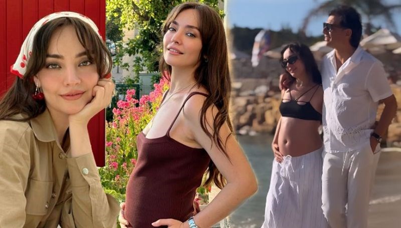 Anne olmaya hazırlanan Zeynep Tuğçe Bayat’tan karnı burnunda ayna pozu