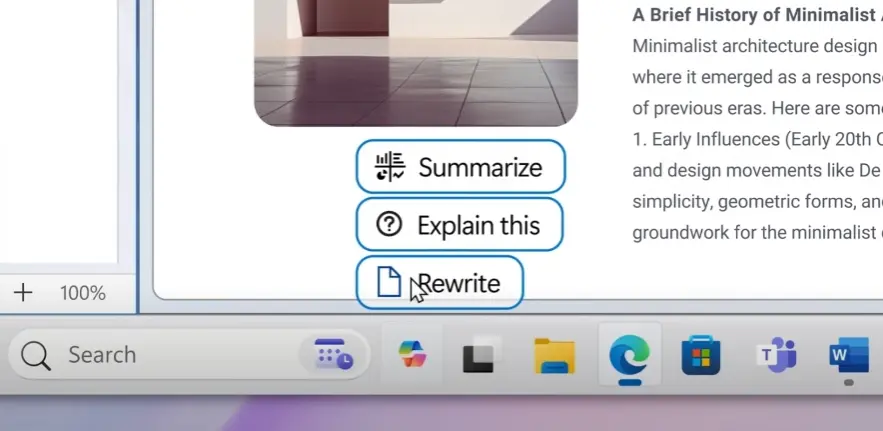 Apple Intelligence özellikleri Windows 11’e geldi!