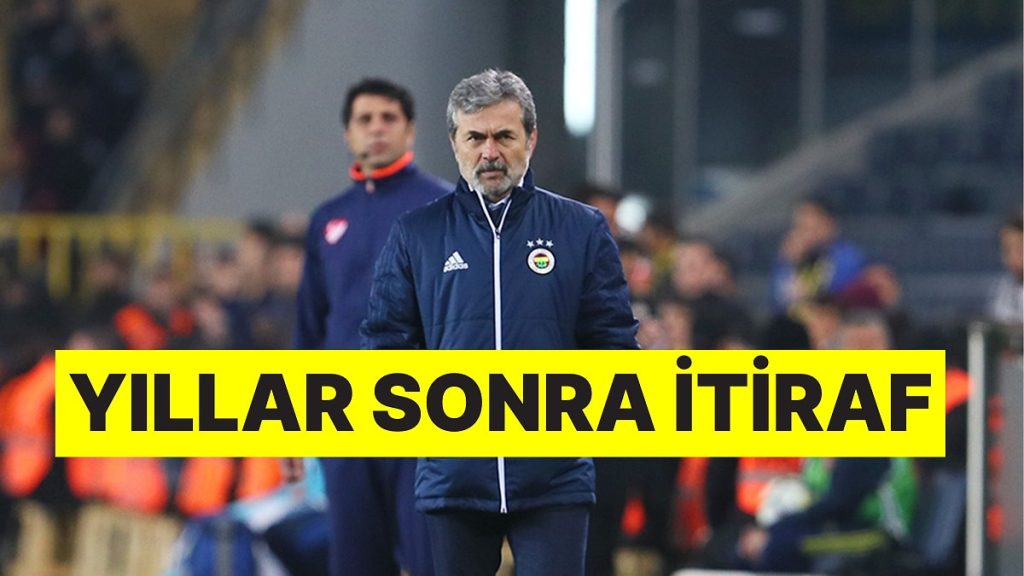 Aykut Kocaman’dan Fenerbahçe Yönetimine Sitem