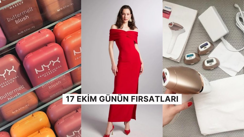 Bugün İndirimde Neler Var? NYX Allıklardan Philips Lumea Lazer Cihazı’na 17 Ekim 2024 Günün Fırsatları