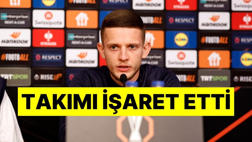 Fenerbahçe’de Skora Katkı Yapamayan Sebastian Szymanski Taraftarların Eleştirisine İlk Kez Yanıt Verdi!
