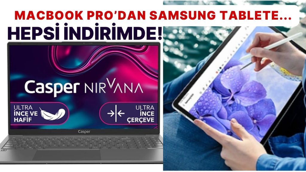 İndirimli Dizüstü Bilgisayar Notebook ve Tabletler!