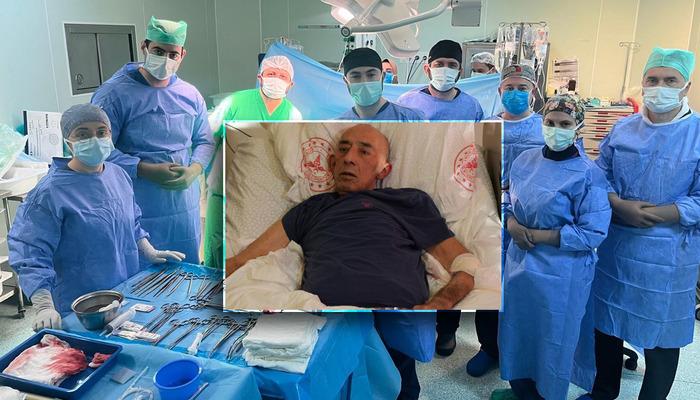Dünyada 8. Türkiye’de eşi benzeri olmayan vaka! Hayatına vücudunun yarısı olmadan devam edecek