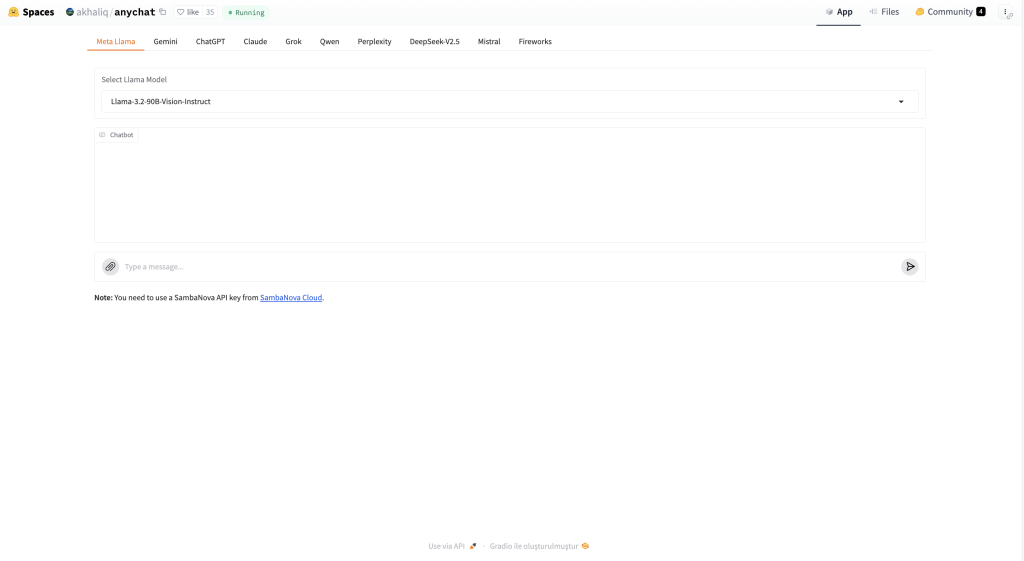 ChatGPT, Gemini, Claude gibi yapay zeka modellerini bir araya getiren araç: AnyChat
