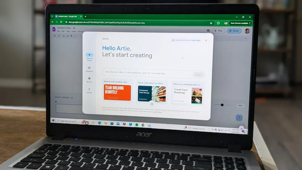 Video sunumlar yapan Google Vids kullanıma açıldı!