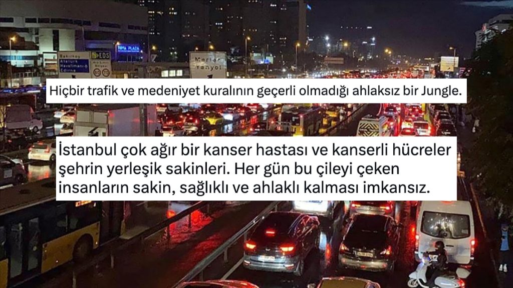 Kanserli Hücreye Benzettiği İstanbul’un Çilesine Bir Çift Lafı Olan Kişi