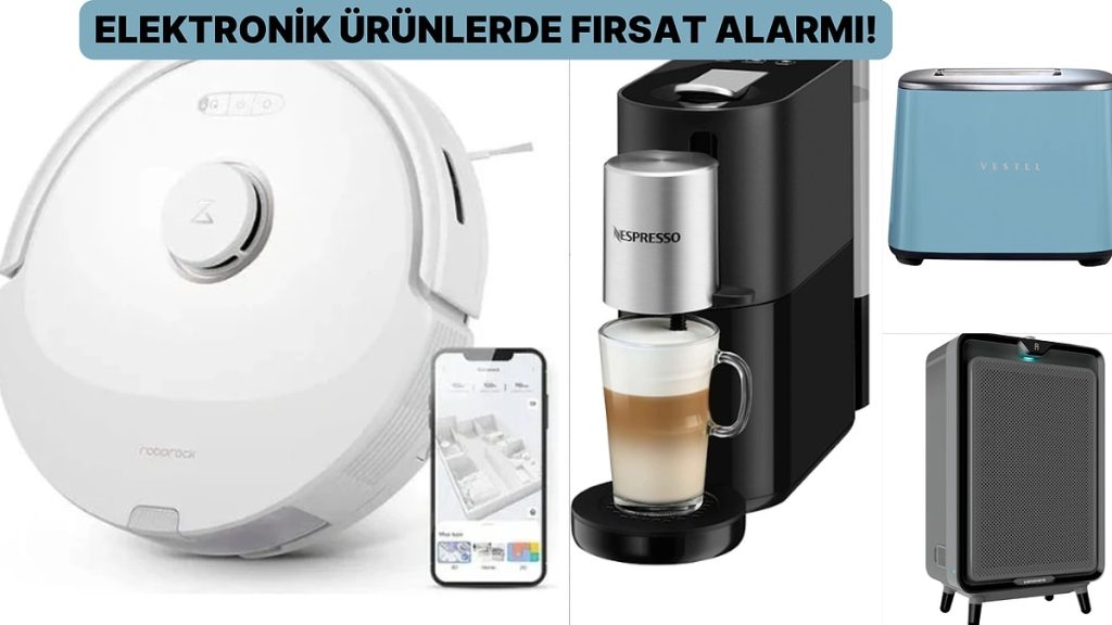 Espresso Makinesinden Airfryer’a En Çok Satan Popüler Elektronik Ürünleri İndirimden Seçtik!