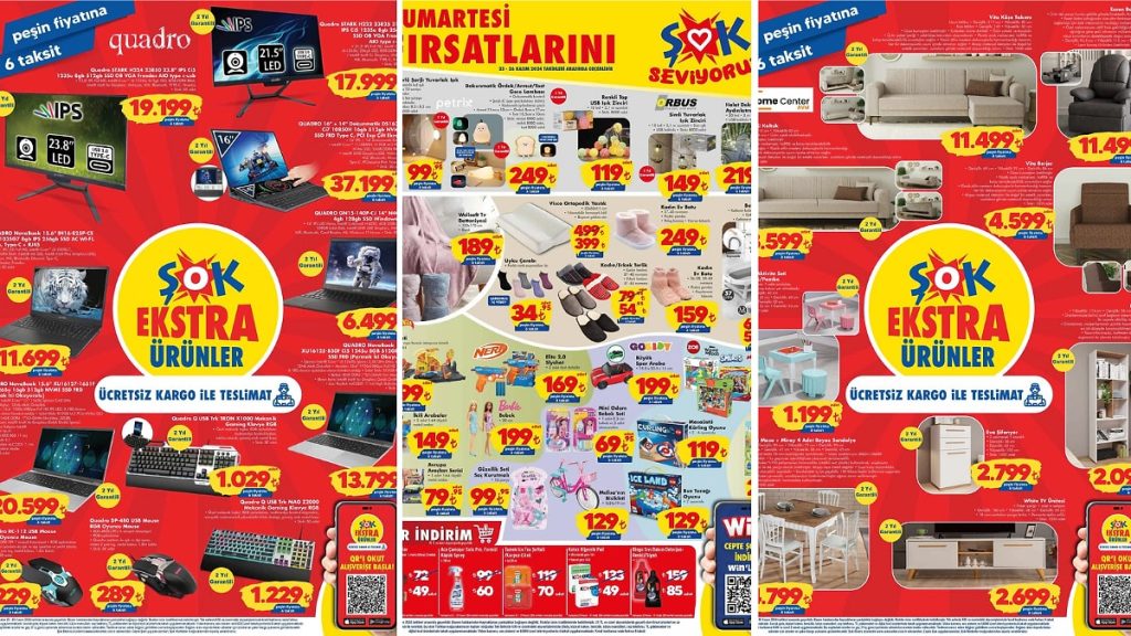 ŞOK’a Baba Koltuğu Geliyor! 23 Kasım 2024 ŞOK Aktüel Ürünler Kataloğu