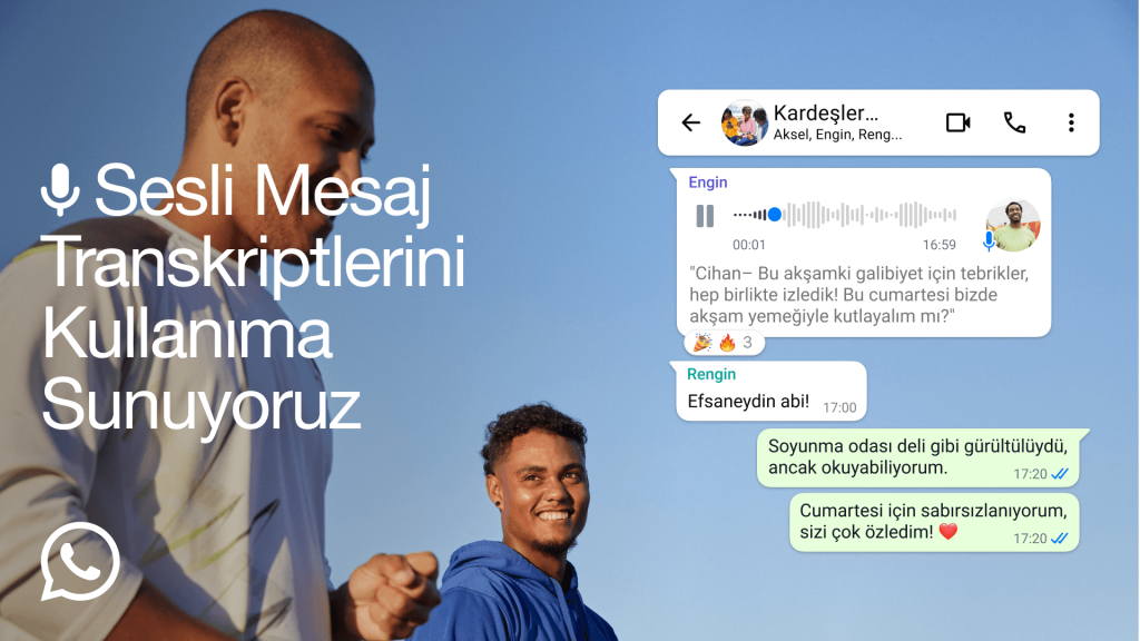 WhatsApp, sesli mesajları yazıya döken “Sesli Mesaj Transkriptleri” özelliğini tanıttı