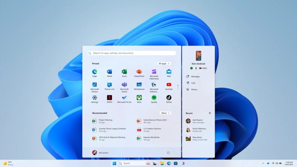 Windows 11’e Microsoft 365 Companion özelliği geliyor