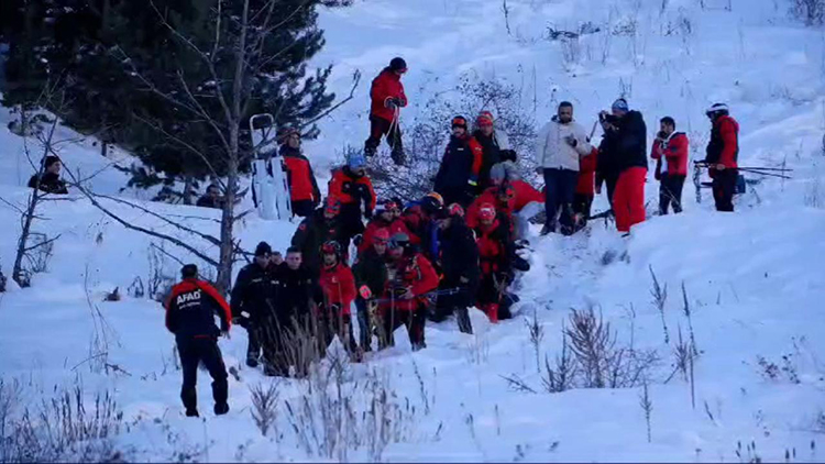 Erzurum Palandöken’de Çığ Düştü – Ölü Ve Yaralılar Var