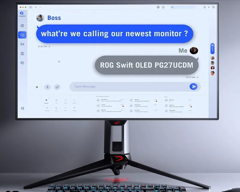 Dünyanın ilk 27 inç 4K OLED monitörü: ROG Swift OLED PG27UCDM duyuruldu!