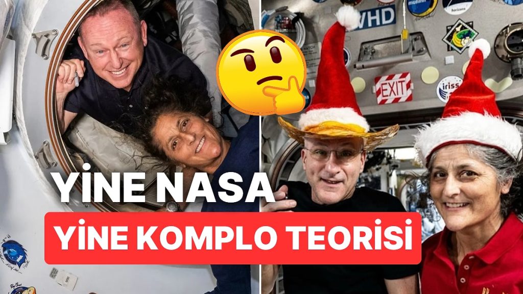 NASA’nın 6 Aydır Uzayda Mahsur Kalan Astronotlarının Noel Kutlaması Komplo Teorilerine Sebep Oldu