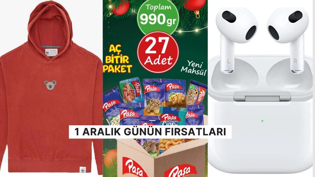 Bugün İndirimde Neler Var? Apple AirPods 3. nesil’den Mac Marka Rujlara 1 Aralık 2024 Günün Fırsatları