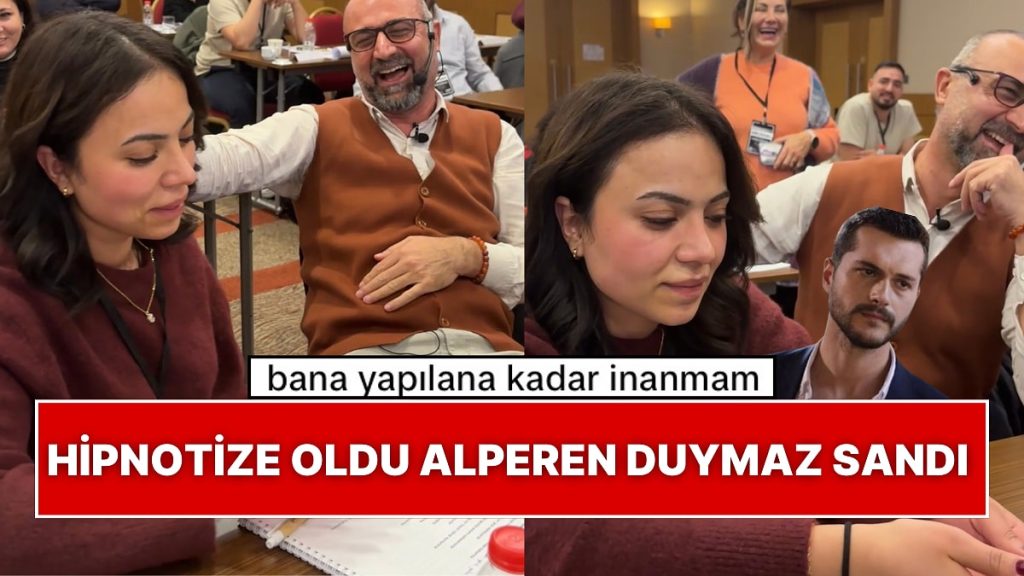 Hipnotize Olan Kadın Hipnotisti Alperen Duymaz Sandı
