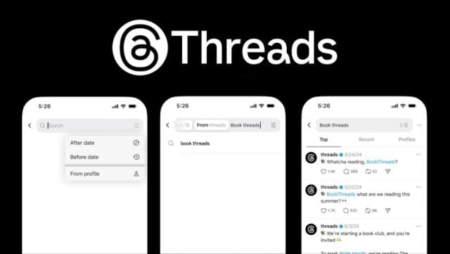 Threads, Profil ve Tarih Aralığına Göre Aramalarınızı Daraltmanızı Kolaylaştıracak