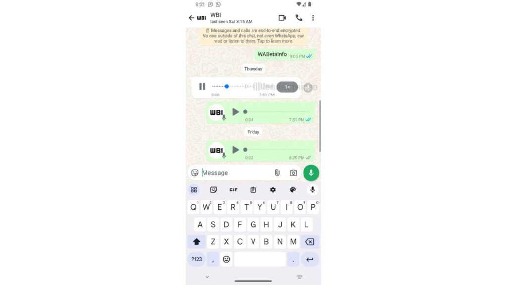 WhatsApp, sesli mesajlara hızlı yanıt verme özelliğini test ediyor