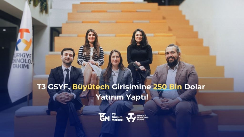 Araçlara akıllı kamera sistemleri geliştiren Büyütech, T3 GSYF’den 250 bin dolar yatırım aldı