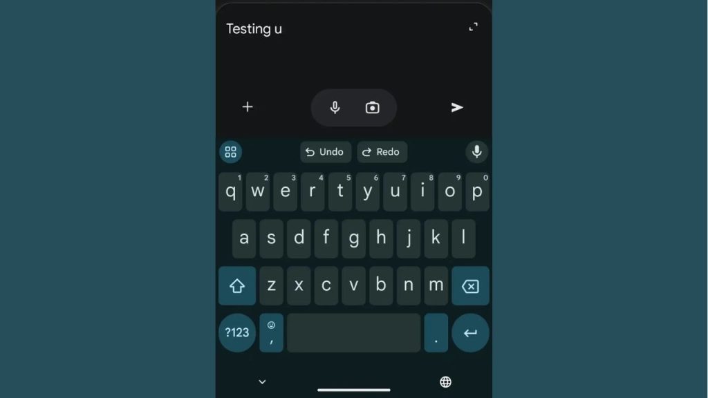 Gboard Beta’ya Geri Al özelliği geldi