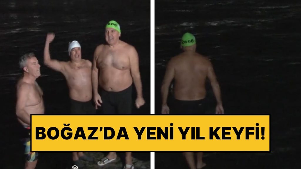 Üç Arkadaş 2025’e Boğaz Keyfi Yaparak Girdi