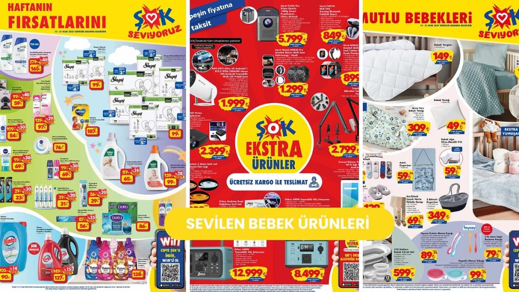 ŞOK’a Taşınabilir Akıllı Led Projeksiyon Geliyor! 15 Ocak 2025 ŞOK Aktüel Ürünler Kataloğu