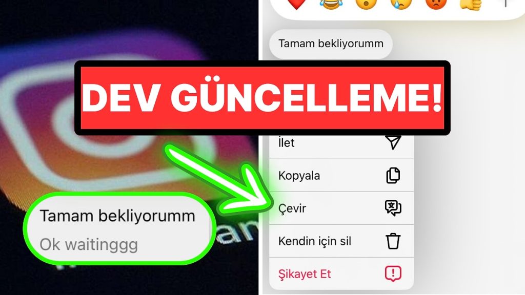 Sohbet İçerisinde “Çeviri” Özelliğiyle Farklı Dillerde Sohbet Edilebilecek