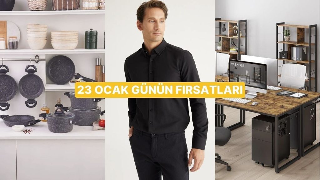 Bugün İndirimde Neler Var? Karaca’dan Harley Davidson’a 23 Ocak 2025 Günün Fırsatları