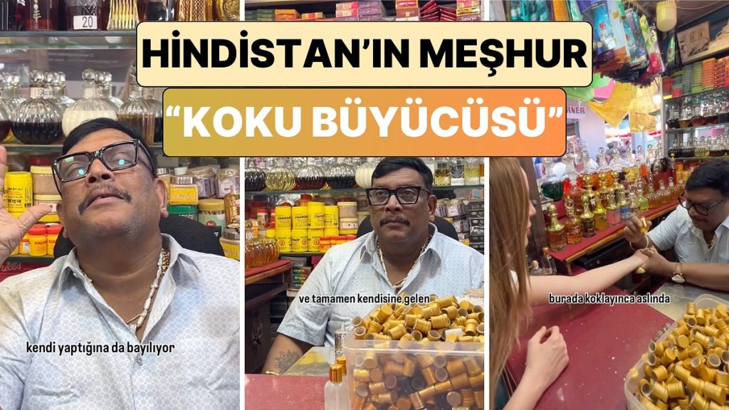 Hindistan’da 6. Hisleriyle Kişiye Özel Parfüm Oluşturan Koku Büyücüsünü Daha Önce Duymuş muydunuz?