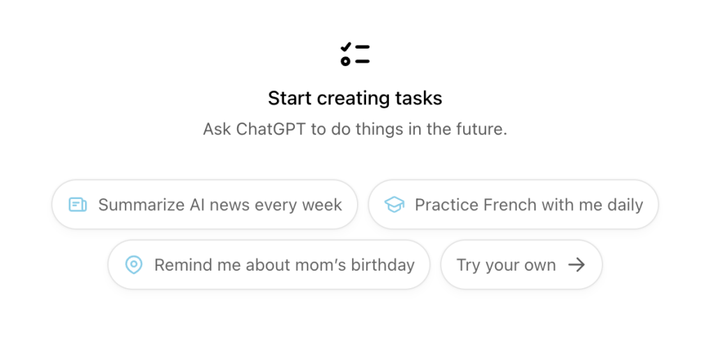 OpenAI, ChatGPT’ye hatırlatma ve görev planlama özelliği ekledi