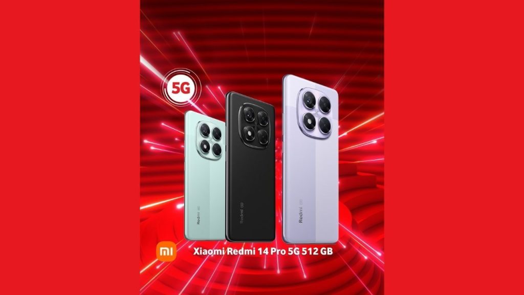 5G özellikli Xiaomi Redmi Note 14 Pro Vodafone’a özel geliyor