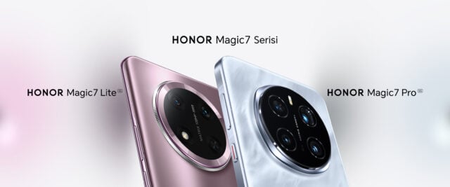 HONOR Magic 7 Pro ve Magic 7 Lite Türkiye’de Tanıtıldı