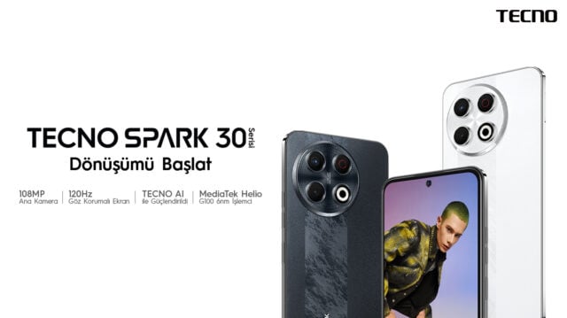 TECNO SPARK 30 Serisi Türkiye’de Satışta