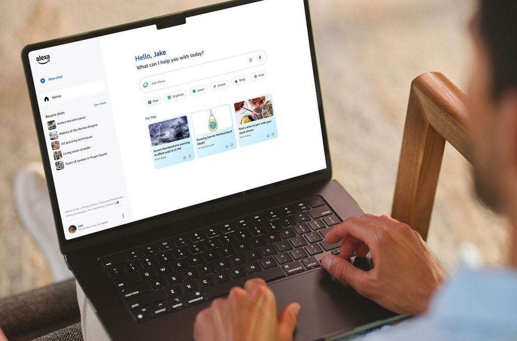 Amazon Alexa Plus için Alexa.com sitesini yeniledi