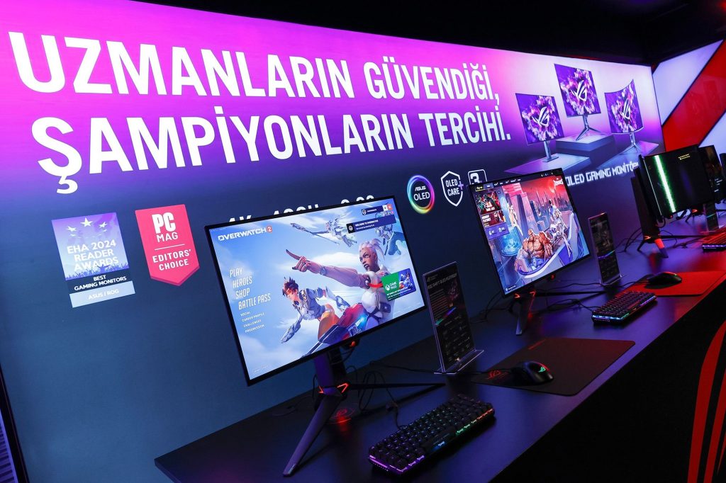 Asus Türkiye yeni OLED monitör serisini tanıttı