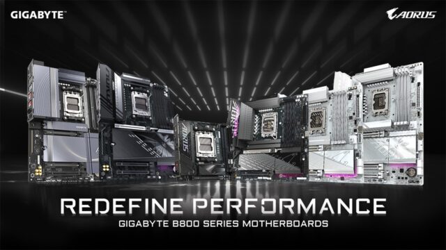 GIGABYTE, CES 2025’te Intel ve AMD B800 Serisi Anakartlarını Tanıttı