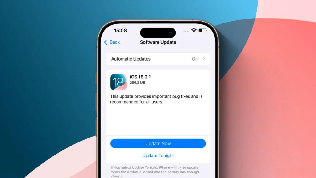 iOS 18.2.1 fişi çekildi: iOS 18.3’ten dönüş yok!