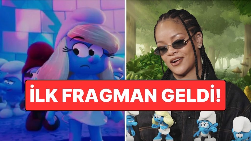 Rihanna’nın ‘Şirine’yi Seslendirdiği Şirinler (Smurfs) Filminin İlk Fragmanı Yayınlandı!