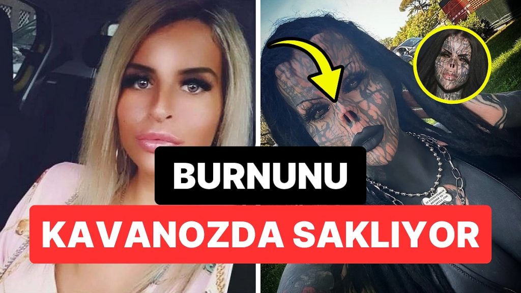 Dövme Tutkusu Yüzünden Hızını Alamayıp Göğüslerini Siyaha Boyatan Kadın