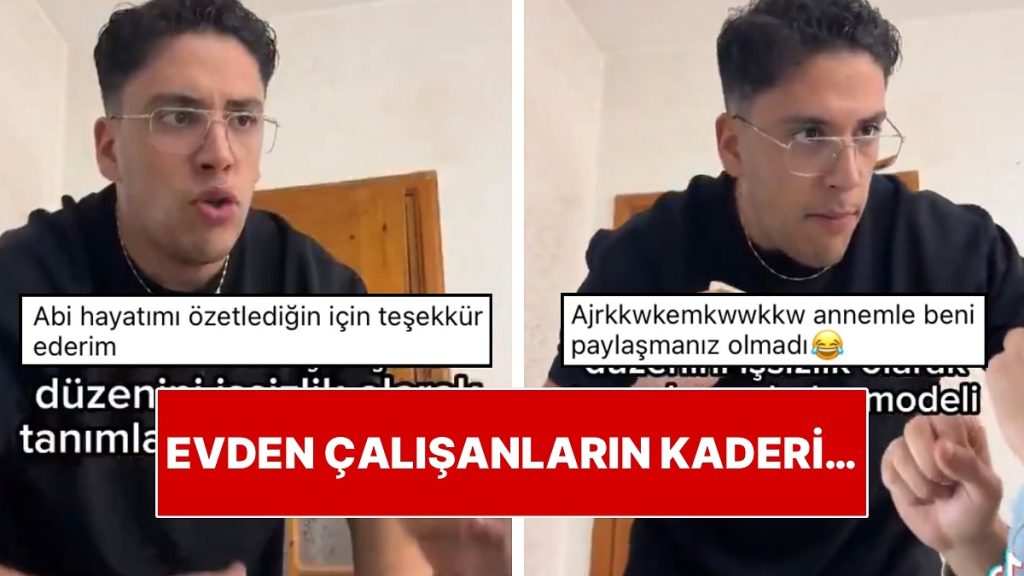 Yunus Yılmaz’ın Evden Çalışanların İş Yapmıyor Sanılmasına Dair Parodisi Güldürdü