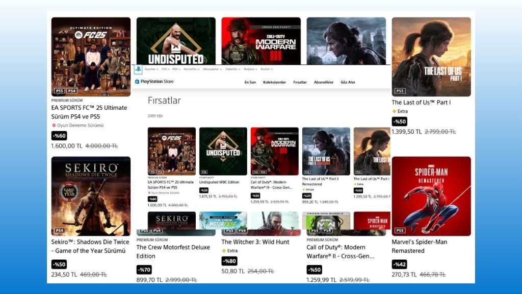 PS Store “Fırsat Çılgınlığı” indirimleri başladı