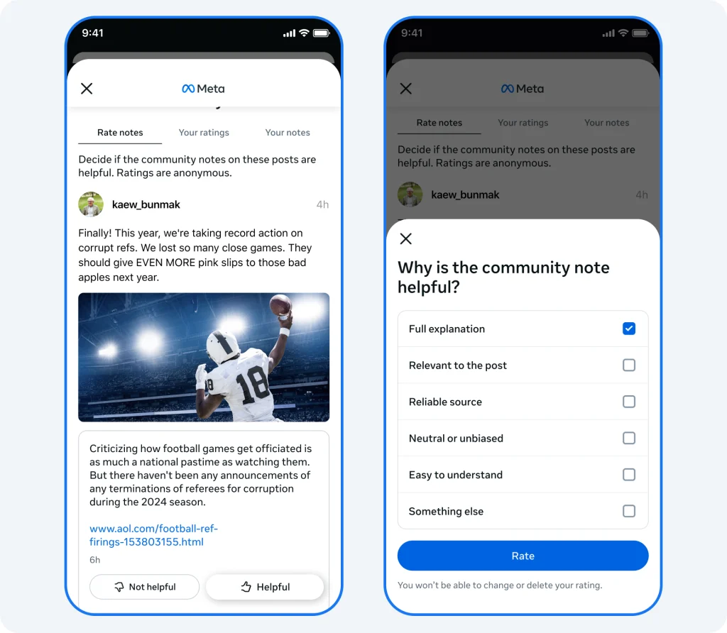 Meta, Topluluk Notları özelliğini Facebook, Instagram ve Threads’te test etmeye başlıyor