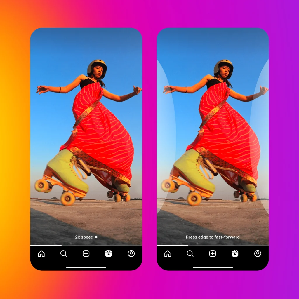 Instagram, Reels için iki kat hızlı izleme seçeneğini kullanıma sundu