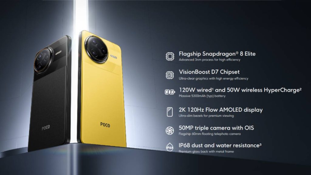 POCO F7 Pro ve Ultra fiyatı ve özellikleri