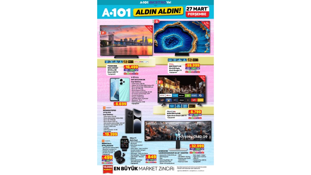 A101, Redmi Note 14 Pro satıyor: Fiyatı uygun mu?