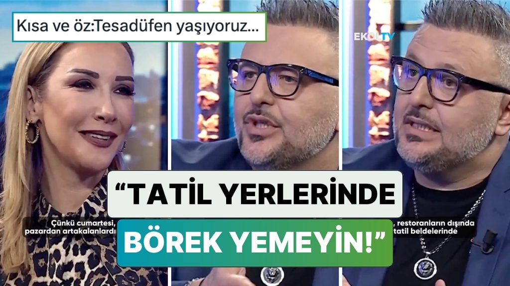 Şef Ayaz Akbacak Yemek Sektöründe Yapılan Bazı Hileleri Anlattı