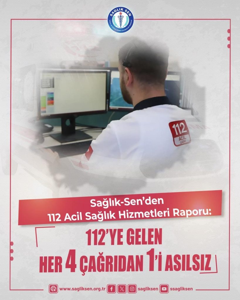 112’yi meşgul eden tehlike: Her 4 çağrıdan 1’i gereksiz veya acil değil!