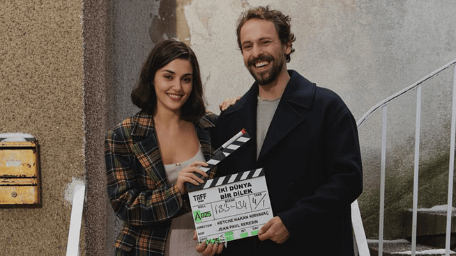Hande Erçel ve Metin Akdülger’li “İki Dünya Bir Dilek”in Kamera Arkasından İlk Kareler Yayında – Haberler